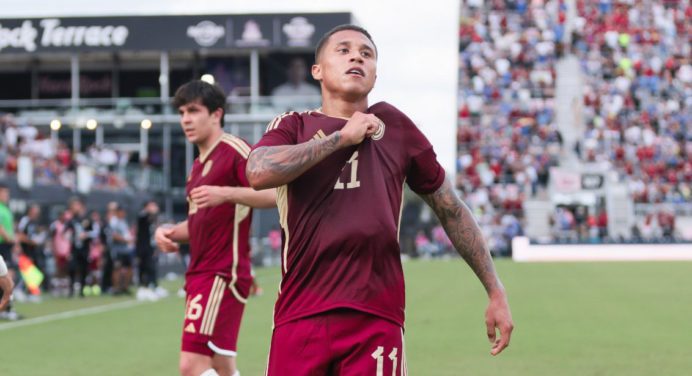 La Vinotinto cayó ante Italia en partido amistoso