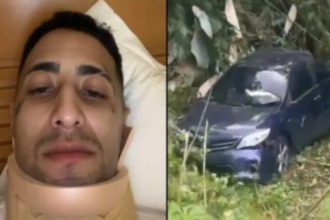 Accidente de tránsito que sufrió Neutro Shorty