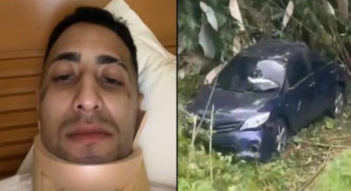 MP inicia investigación por accidente de tránsito que sufrió Neutro Shorty