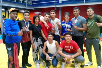 Delegación del estado Monagas destacó en el campeonato nacional de lucha olímpica