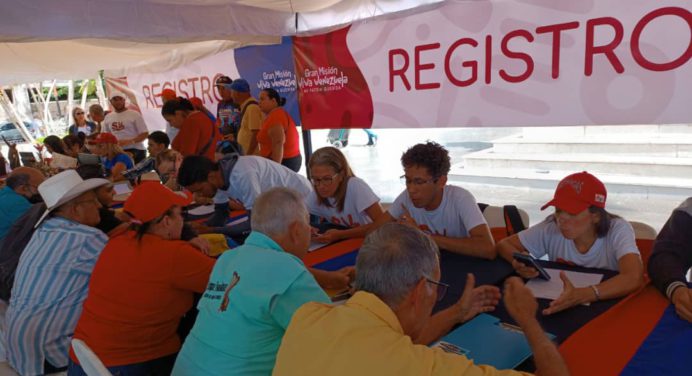 Más de mil cultores de Maturín registrados en primera jornada de Gran Misión Viva Venezuela