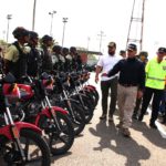 Ministro Ceballos Ichaso entregó 200 nuevas motocicletas