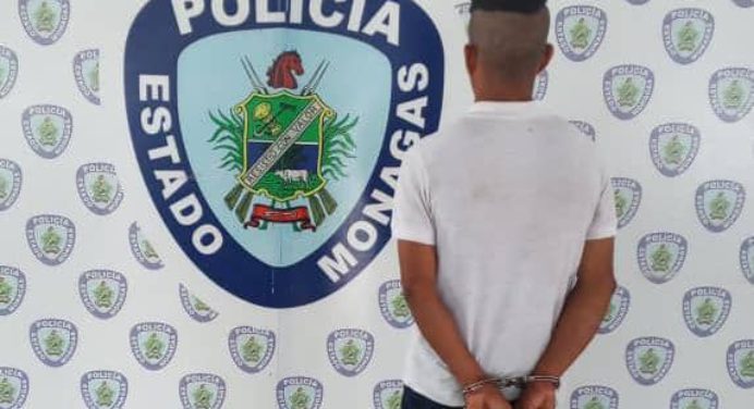 Polimonagas detuvo en Jusepín a «El Cañandonga» por violencia de género