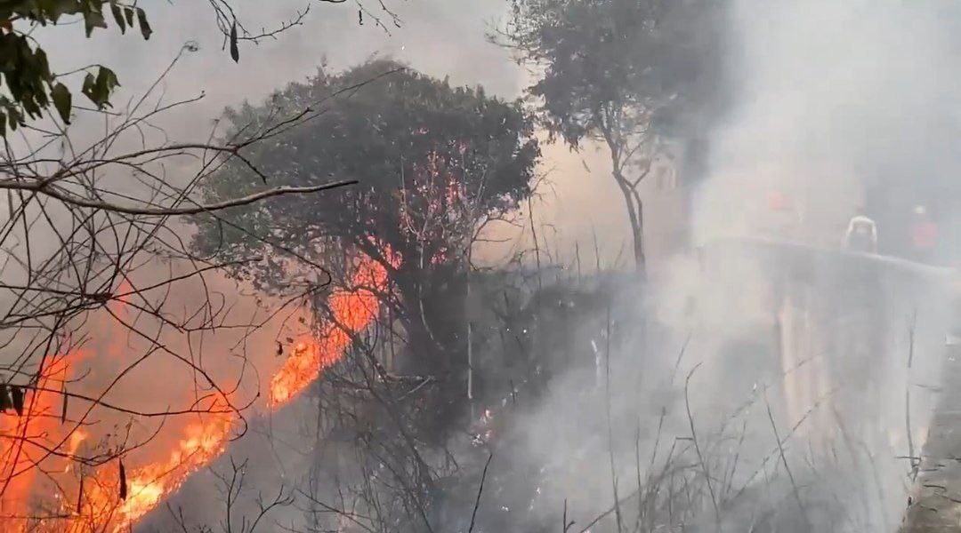 Reportan incendio en el Waraira Repano (+Video)