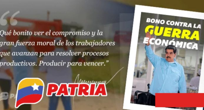 Sector público cobra este #15Mar el Bono de Guerra Económica: (MONTO)