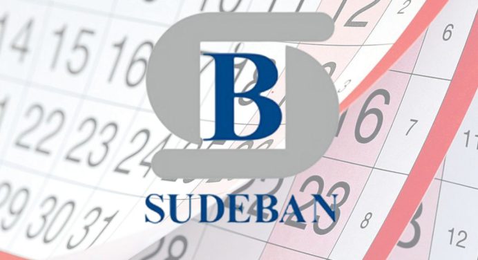 ¡Sudeban advierte! Semana con feriado bancario