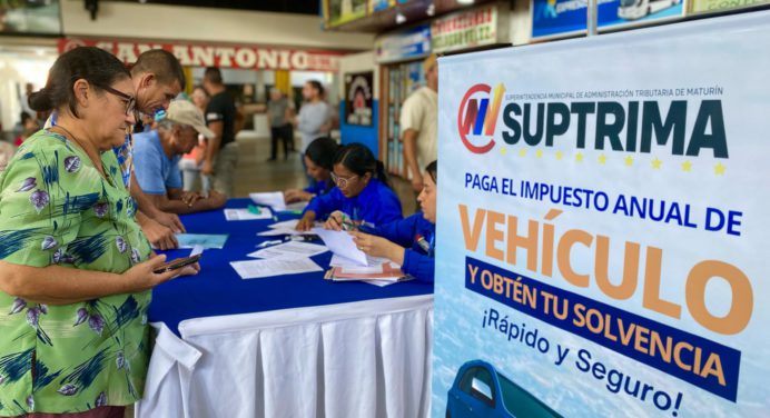 Suptrima extiende hasta el 8 marzo el operativo para el pago del impuesto anual de vehículo