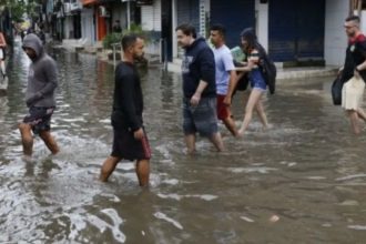 lluvias en río