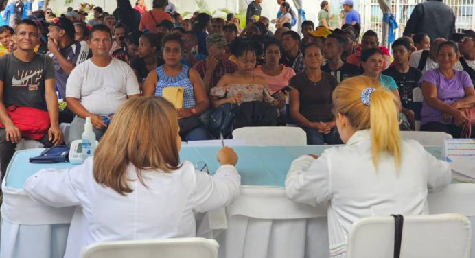 3 mil 710 trabajadores de Alcaldía de Maturín atendidos con servicios médicos