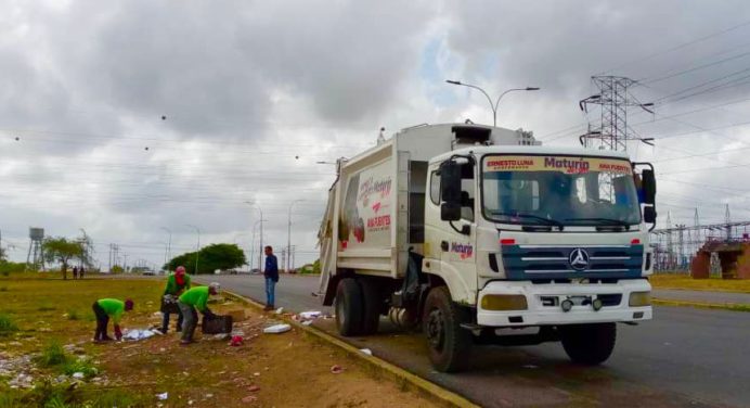 Alcaldía de Maturín mantiene recolección de basura en las principales avenidas