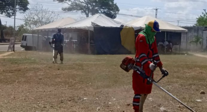 Alcaldía limpia seis parroquias de Maturín en la primera semana de abril