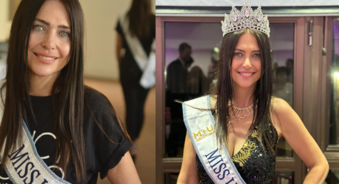 Alejandra Rodríguez de 60 años compite por la corona de Miss Universo Argentina