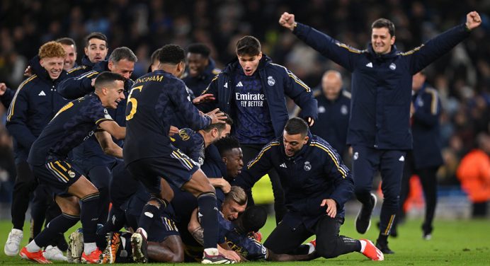 ¡En penales! Real Madrid despachó al Manchester City y está en semifinales