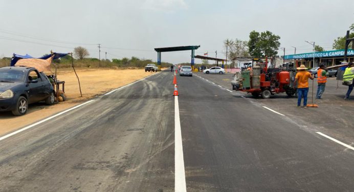 Gobernación avanza en la demarcación de la Troncal 10 al sur de Monagas