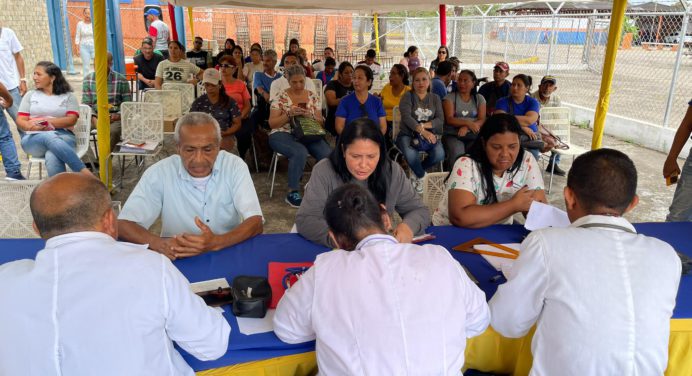 Gobernación de Monagas realizó jornada médico asistencial para más de 220 trabajadores
