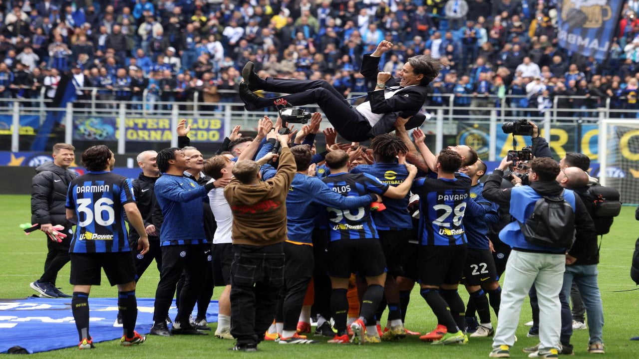 Inter celebrated their “scudetto” with victory against Torino