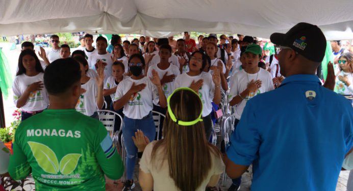 Juramentan 50 brigadistas contra el cambio climático en Monagas