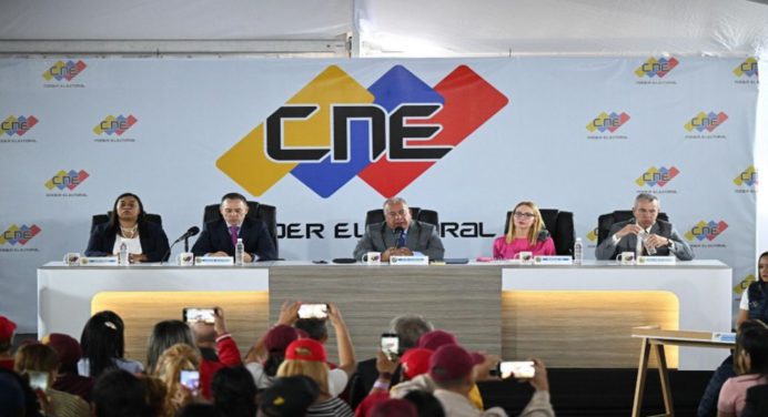 CNE anunció el plan de auditoría para elección presidencial del 28-J
