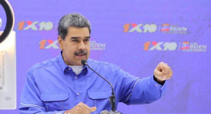 Maduro nombra padrinos para el 1X10 en tres estados
