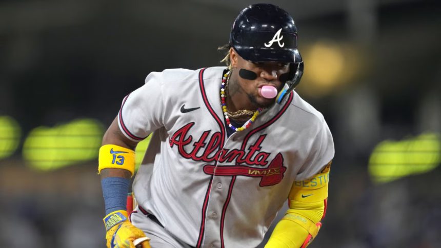 Ronald Acuña Jr. inicia como quinto mejor bateador