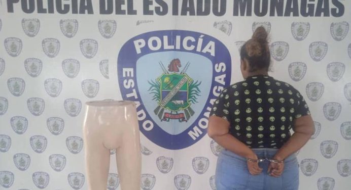 Capturada por hurtar un maniquí de una tienda en el centro de Maturín