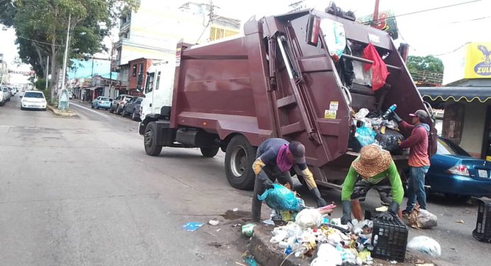Más de 15 mil toneladas de basura fueron retiradas en tres meses en Maturín