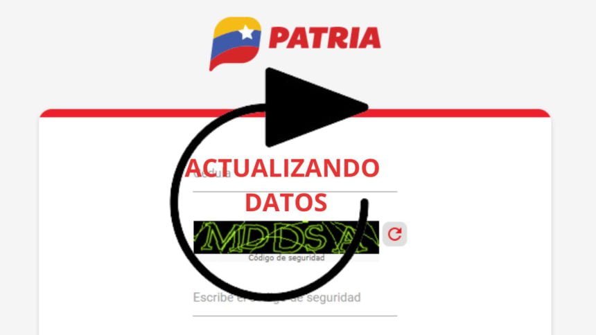 Reactiva tu cuenta Patria