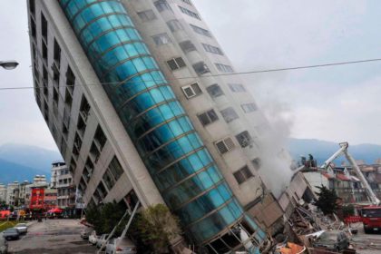 el terremoto en Taiwan
