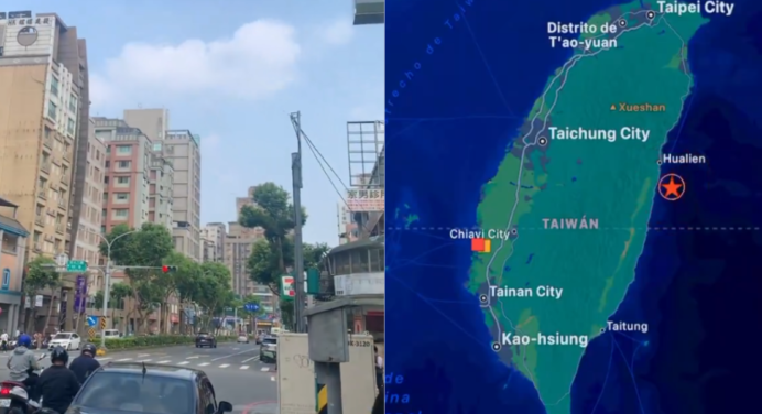 Terremoto de 7.5 sacudió a la isla de Taiwán: emiten alerta de tsunami