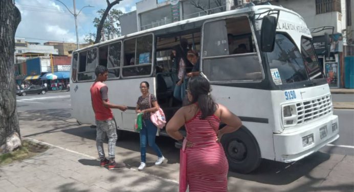 Usuarios del transporte público rechazan aumento del pasaje en Maturín