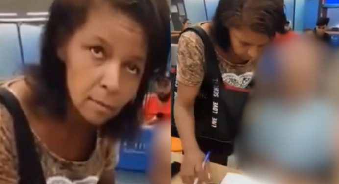 (+VIDEO) Mujer brasileña llega con un cadáver a un banco para sacar un préstamo