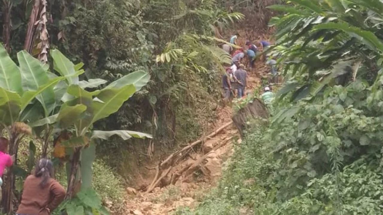 Adolescente de 12 años murió tapiado tras un deslizamiento de tierra