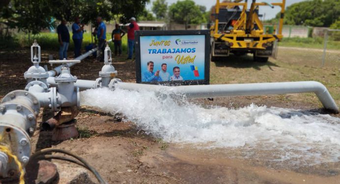 Alcaldía de Libertador instala bomba de agua en el sector Las Delicias de Temblador