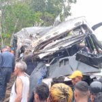 Vuelco de autobús en Caripe deja dos personas fallecidas