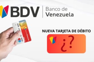 bdv con nueva tarjeta