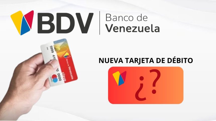 bdv con nueva tarjeta