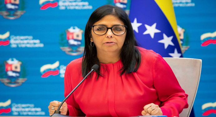 Delcy Rodríguez acusa a Guyana de dar servicio a EEUU a través de ejercicios militares