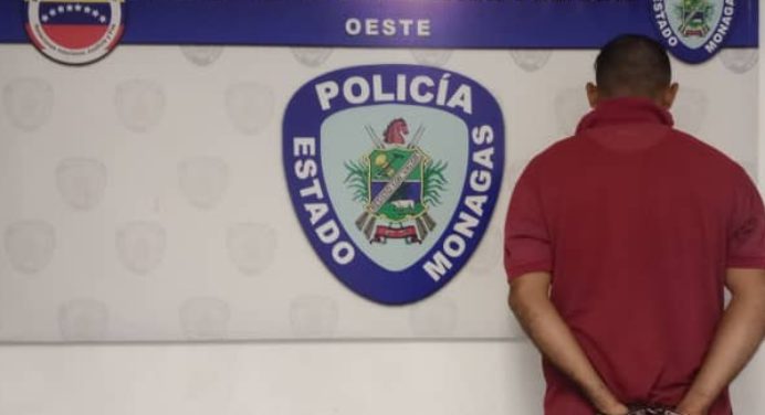 Detenido en Caicara sujeto por golpear a su padre