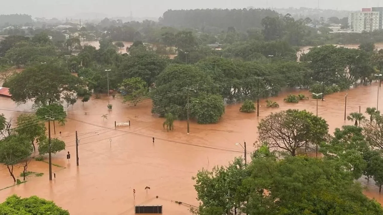 devastadoras lluvias en Brasil