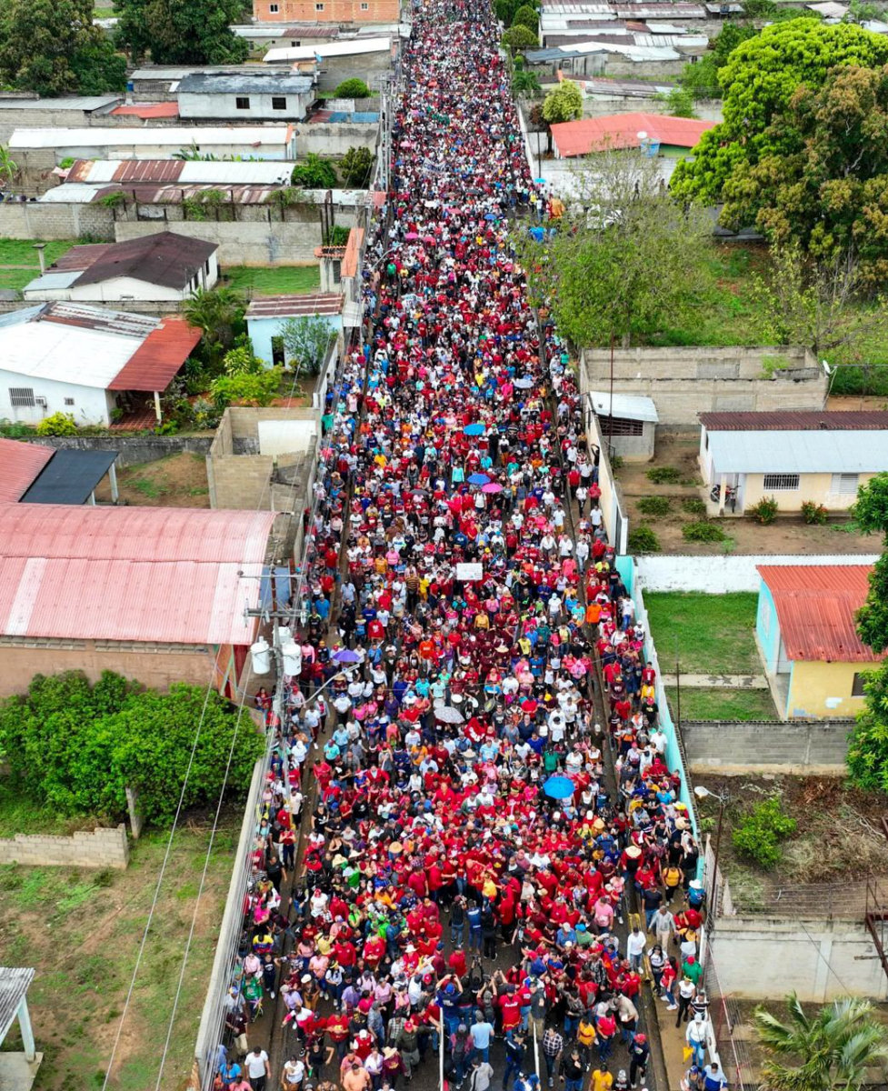 diosdado cabello marcho en caicara en rechazo a las sanciones laverdaddemonagas.com image 1