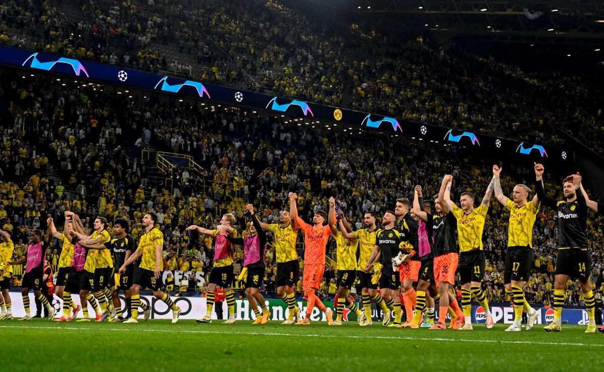 El Borussia Dortmund venció al PSG