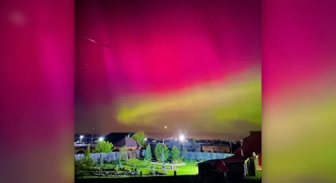 El mundo se sorprendió con el espectáculo de las auroras boreales