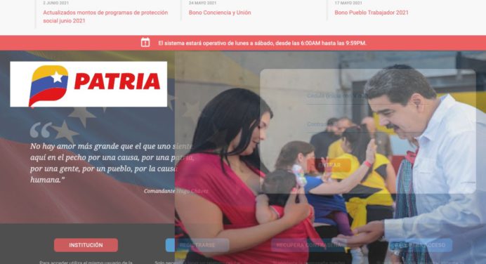 Estos BONOS benefician a las madres registradas en PATRIA