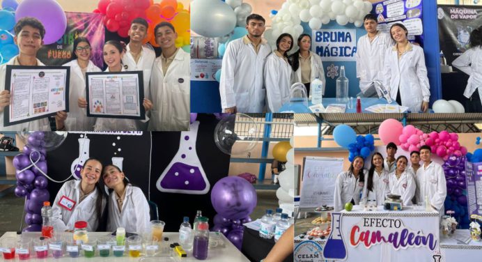 Estudiantes del Celam sorprenden con innovadoras propuestas en la Feria de Ciencias  