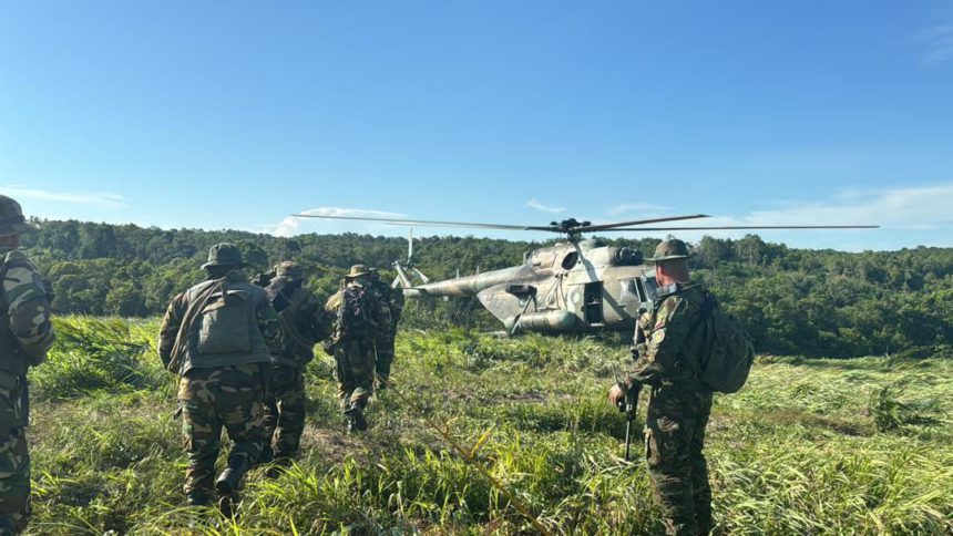 Efectivos de la FANB desmantelaron ocho campamentos de Tancol