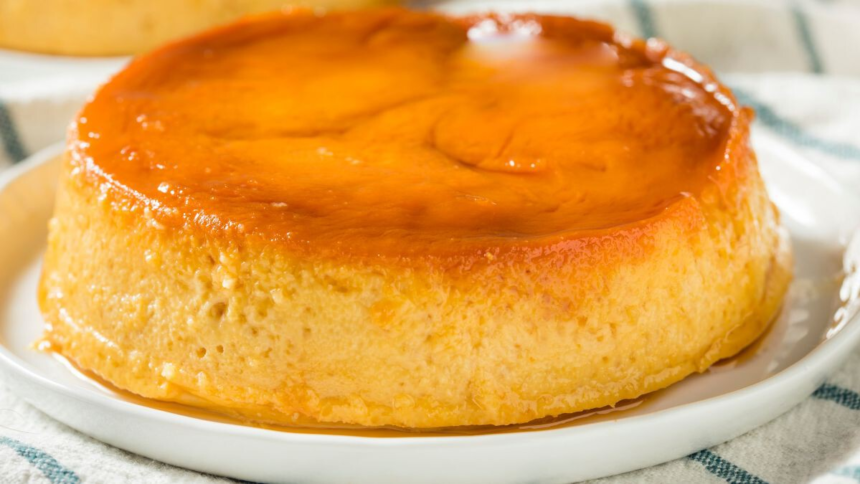 FLAN de BANANA 3 Ingredientes SIN HORNO SIN Azucar SIN Gluten DELICIOSO