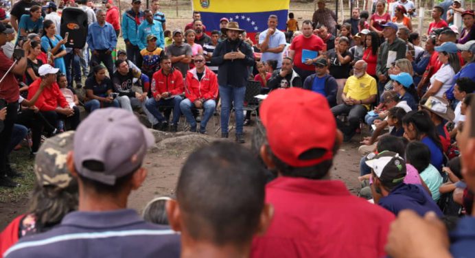 Gobernador Luna llegó a Cedeño para impulsar el Estado Comunal