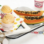 HELADO DE PAPAYA CREMOSO ¡El mejor postre cremoso sin horno! +RECETA