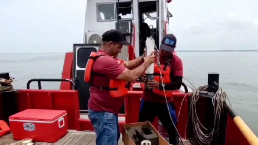 agua en el Lago de Maracaibo