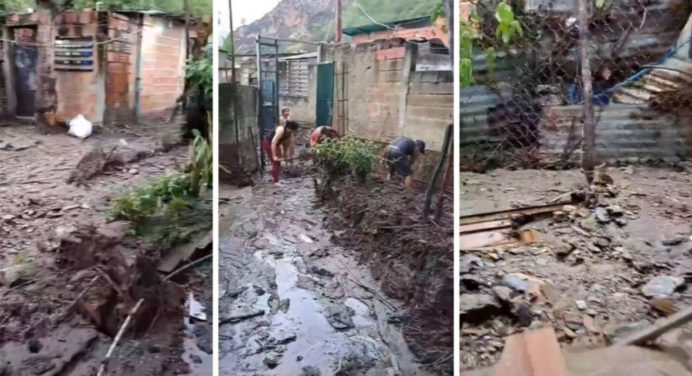 Intensas lluvias afectaron varias zonas de Aragua